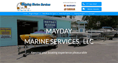 Desktop Screenshot of maydaymarineservices.com