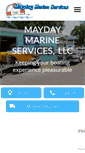 Mobile Screenshot of maydaymarineservices.com